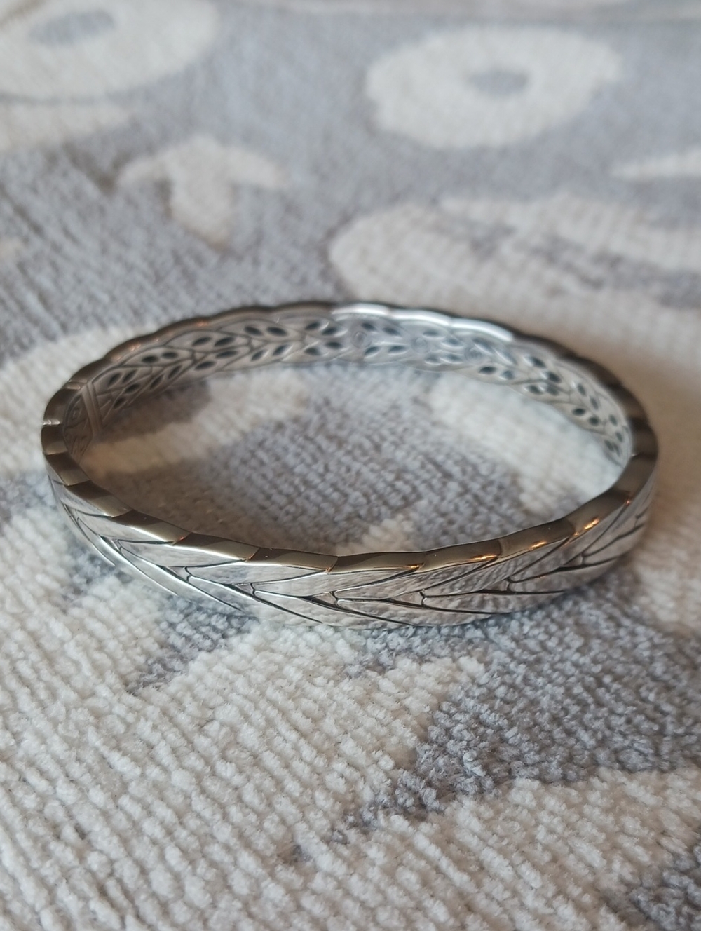 John Hardy Modern Chain Bangle, Size Medium, New